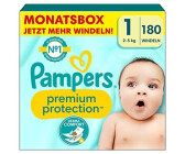 Pampers Premium Protection New Baby Taille 1 (Nouveau-Né) 2-5 kg, 96 Couches  - Jumbo Pack - Couche bébé - à la Fnac