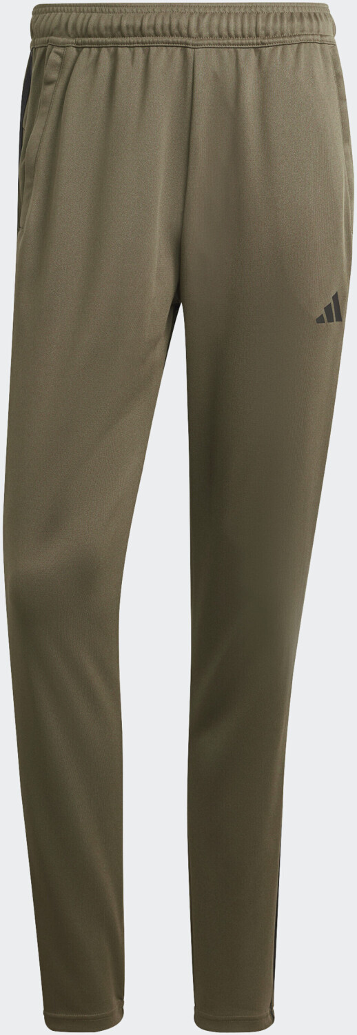 Adidas Train Essentials 3-Stripes Tracksuit Trousers (IB8168) olive strata