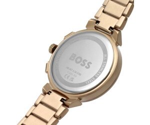 Hugo boss women's store rose gold watch