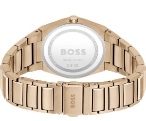 Hugo Boss Steer Red Dial Gold Bracelet Watch 1502671 ab 152,00 ...