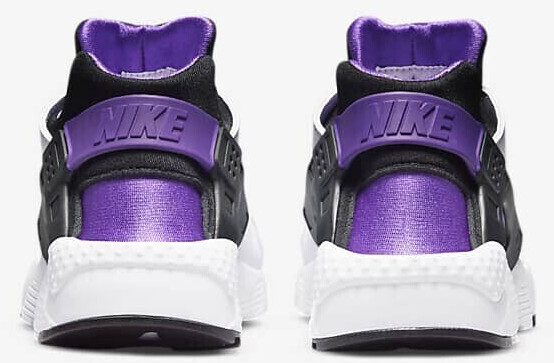 Nike huarache purple and white clearance