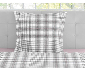 Gorpets Camden Deluxe Hundebett, Klein (56 Cm), Grau Kariert – Mit Abnehmbarem Kissen