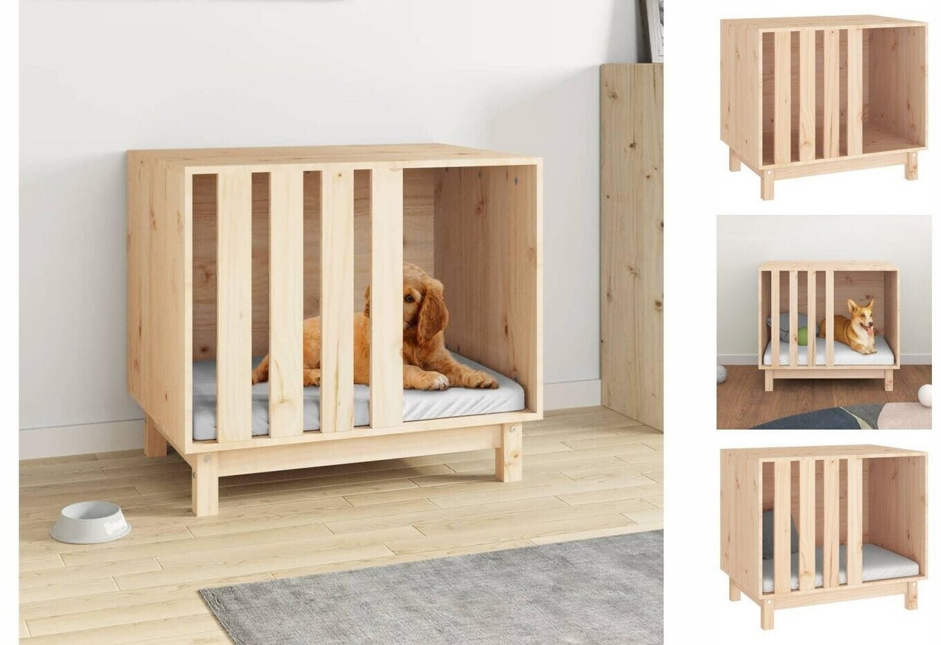 vidaXL Niche pour chien 8224