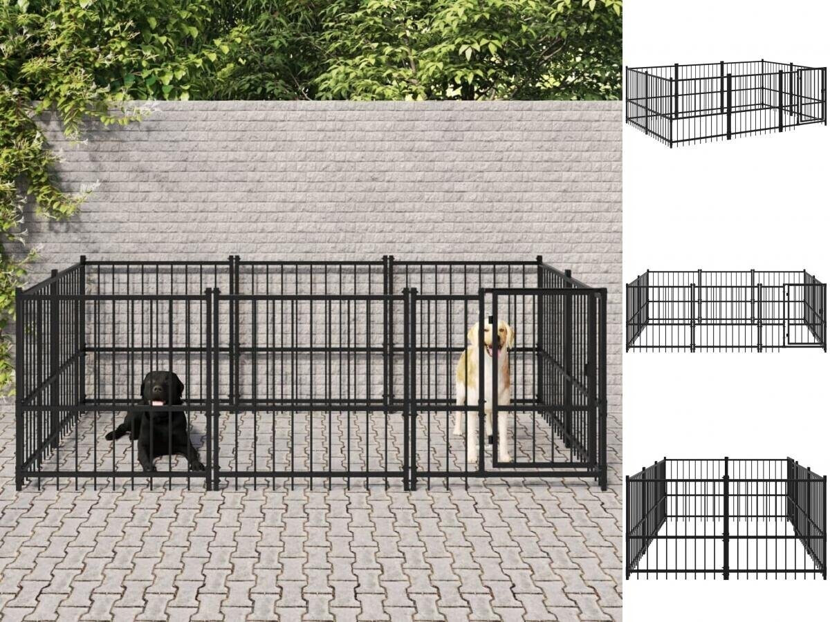 vidaXL Parc à chiots Dog Cage vidaXL Parc à chiots Dog Cage