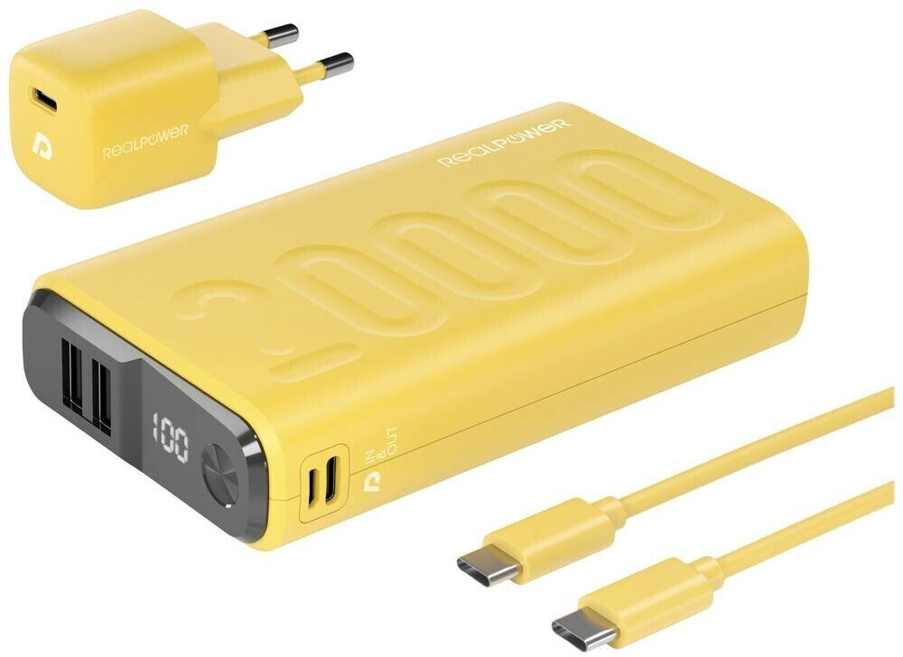 RealPower PB-20000 PowerPack Yellow