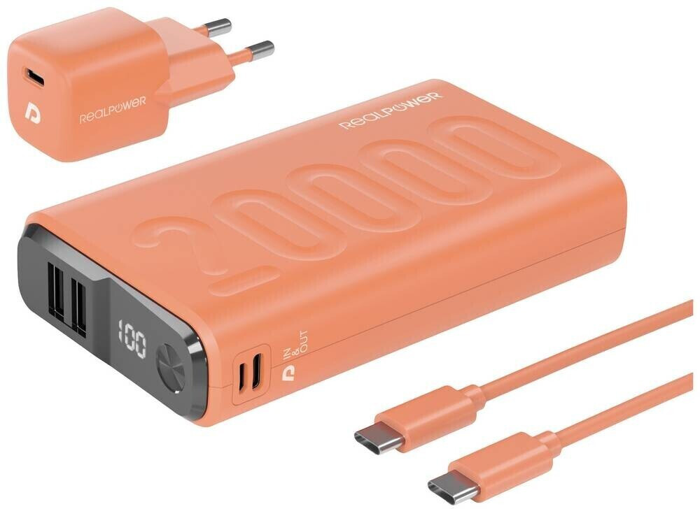 RealPower PB-20000 PowerPack Orange