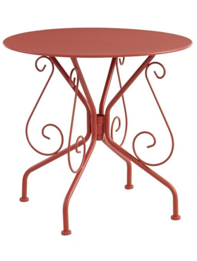 Vente-unique Table de jardin Guermantes terracotta