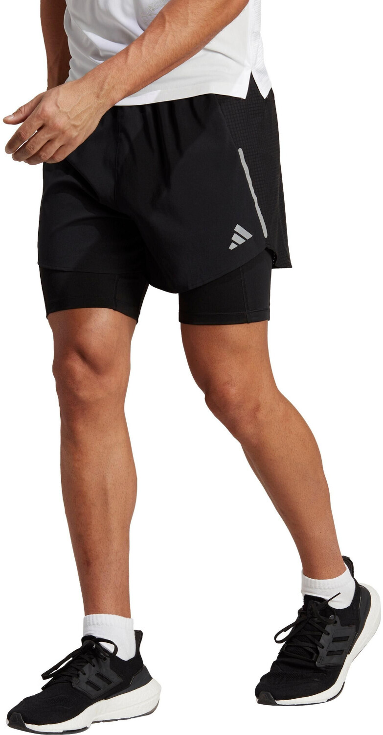Adidas questar 2in1 mens running shorts outlet