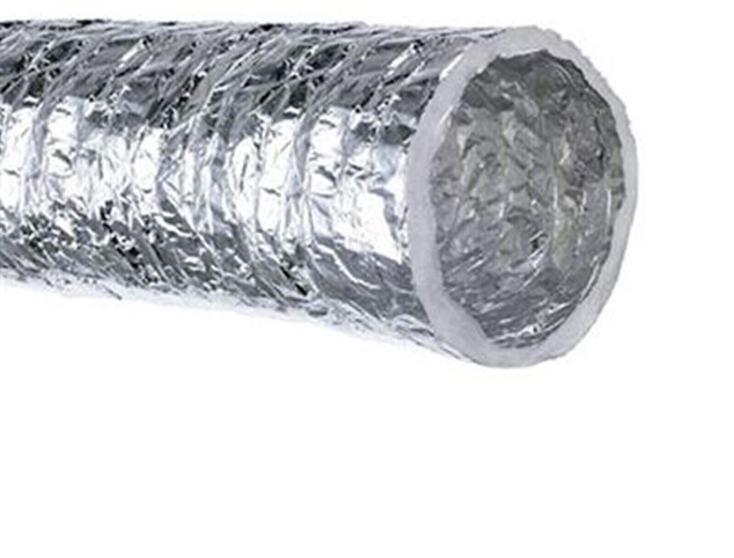 Baillindustrie Gaine aluminium isolée polyester R0.07 mk ø 250 mm
