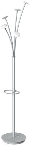 Alba Festival appendiabiti 187 x 38 cm grey/white
