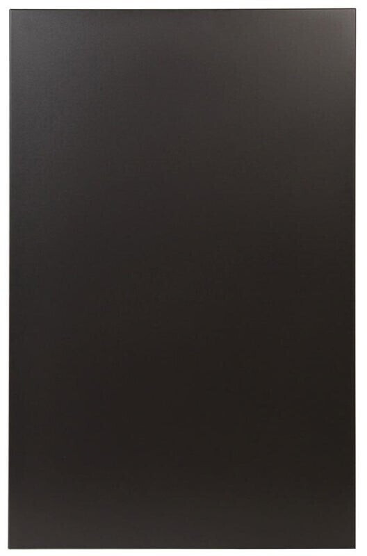 Le Marquier Plaque de protection murale unie noir 80x120cm