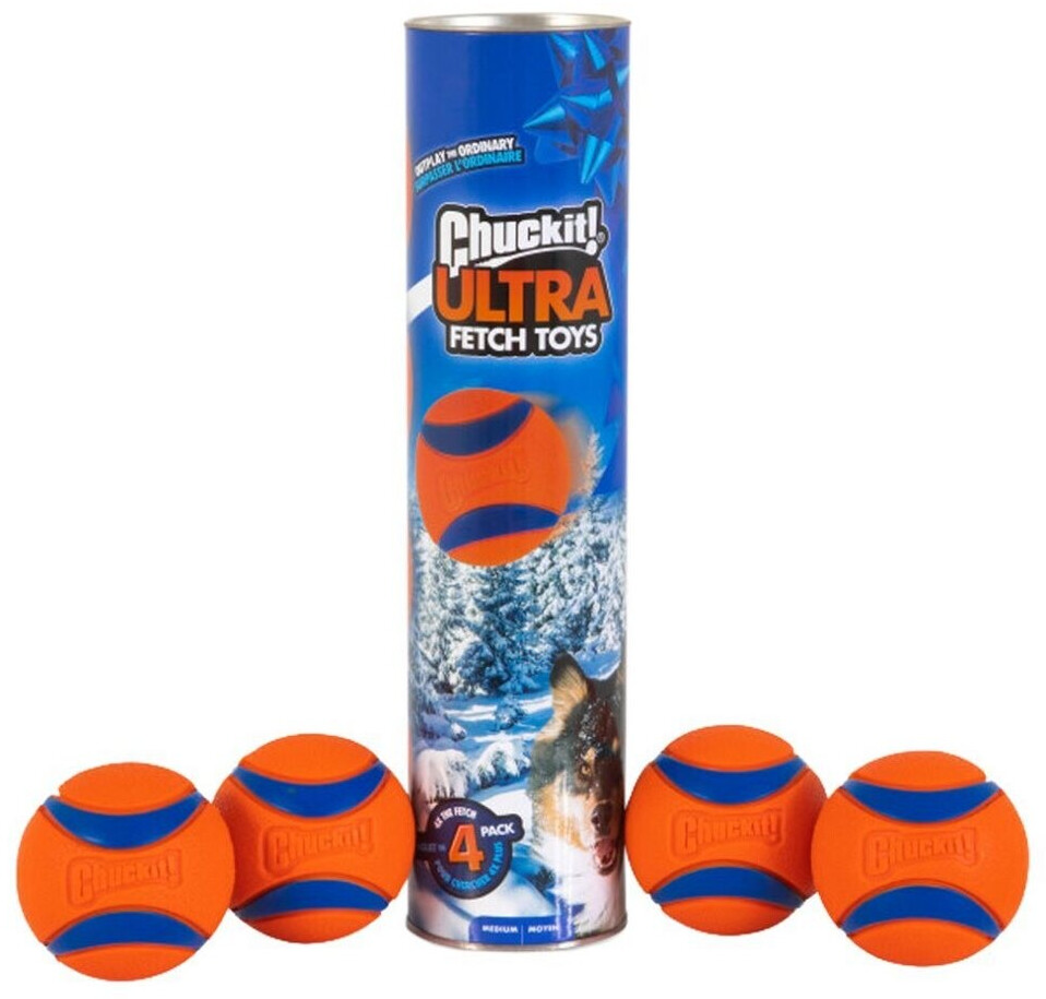 Chuckit! Ultra Ball Holiday Set M 4 pack a € 28,83 (oggi)