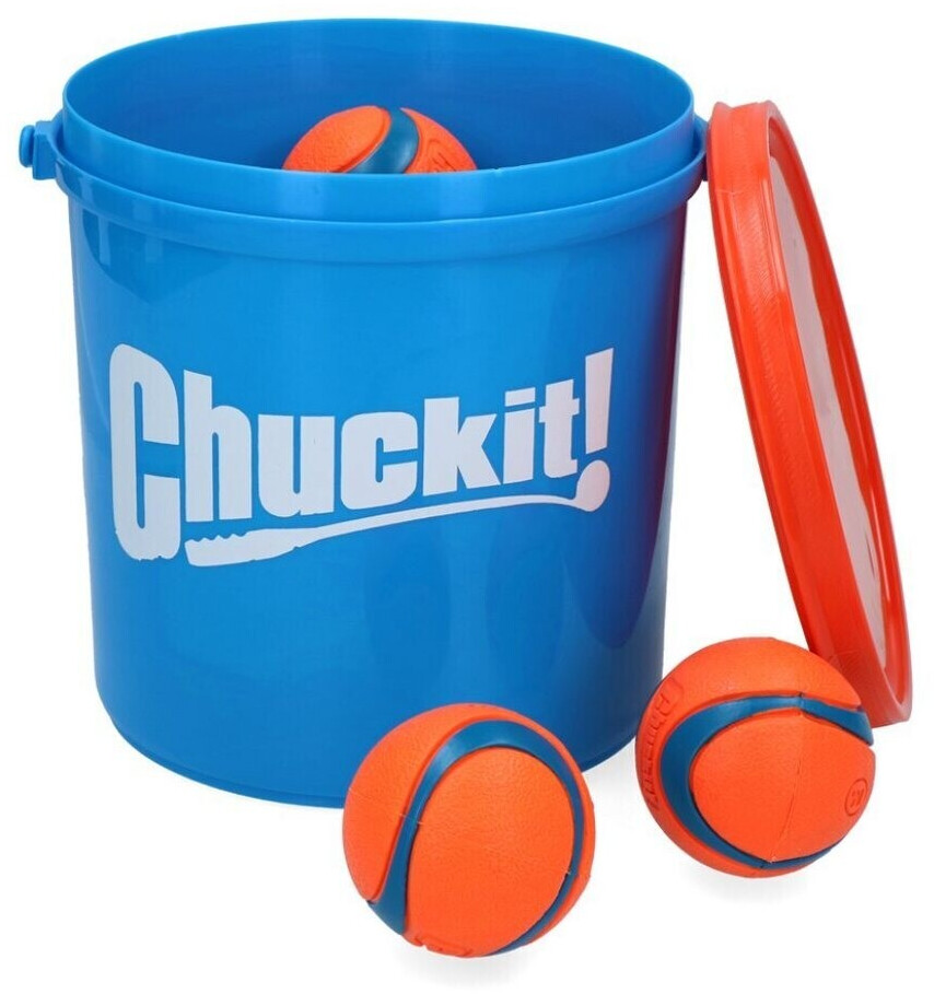 Chuckit! Ultra Ball M Bucket with 8 balls