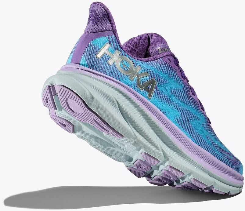 Hoka One One Clifton 9 Wide Zapatos para correr Mujer, azul