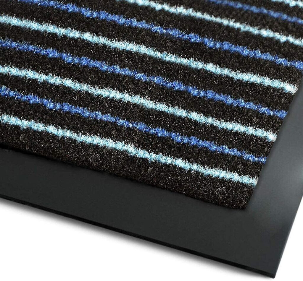 Paillasson Floordirekt 200x300cm - Tapis D'Entrée Ultra Absorbant Marron - Lavable Machine 30°C