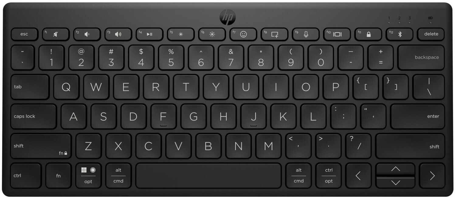 HP 350 Compact Multi-Device Clavier Bluetooth noir (692S8AA)