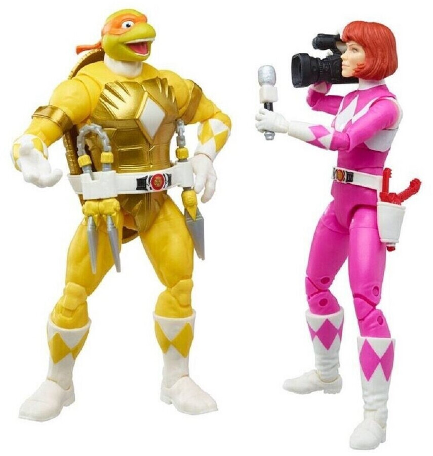 Hasbro Power Rangers X Teenage Mutant Ninja Turtles Lightning Collection - Morphed April O´Neil vs. Morphed Michelangelo