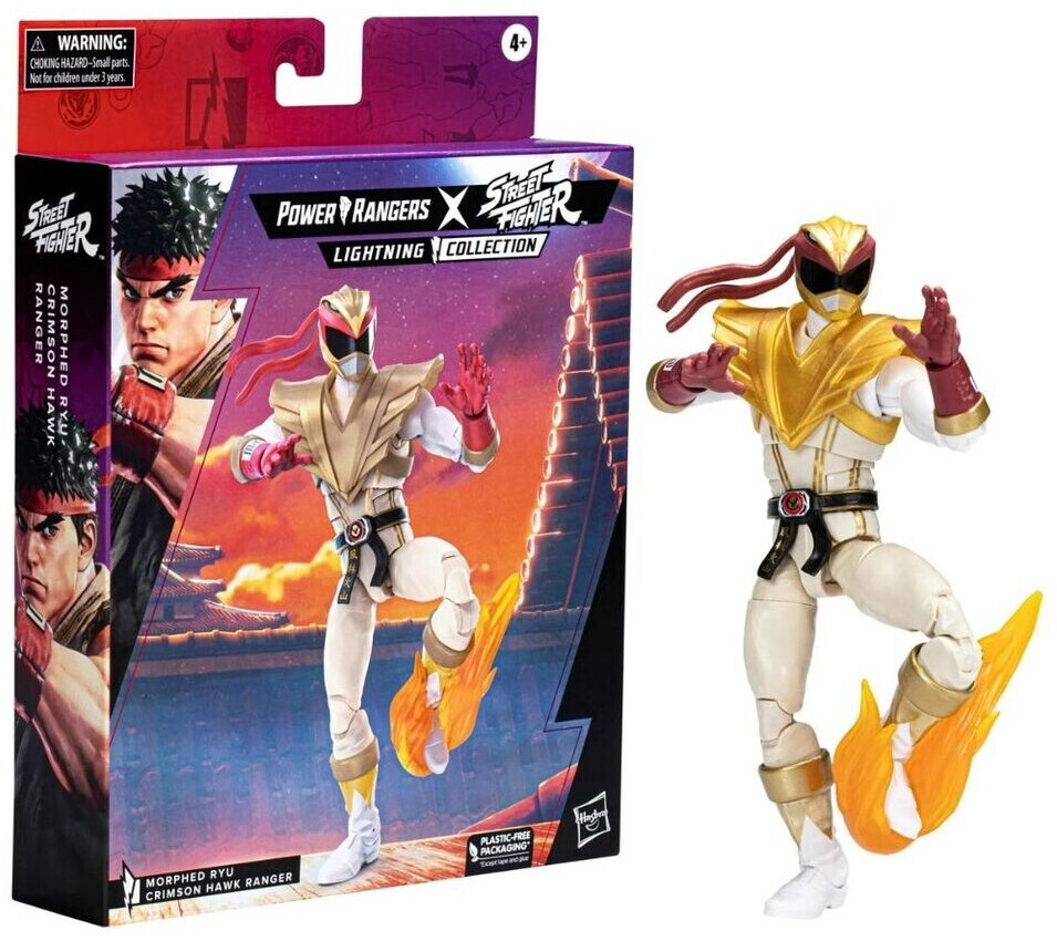 Hasbro Power Rangers Lightning Collection - Morphed Ryu Crimson Hawk Ranger