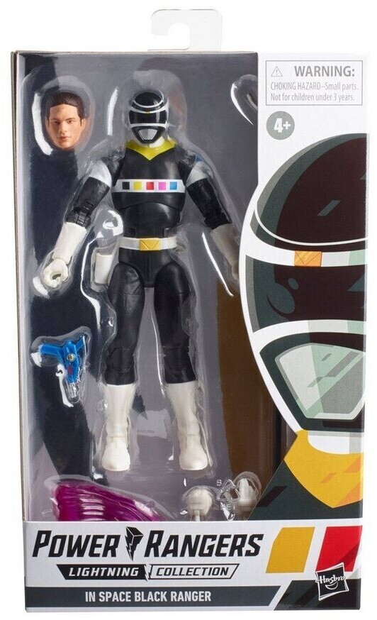 Hasbro Power Rangers Lightning Collection In Space Black Ranger
