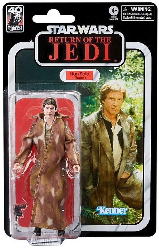 Hasbro Star Wars Episode VI 40th An. Black Series Han Solo (Endor) 15 cm