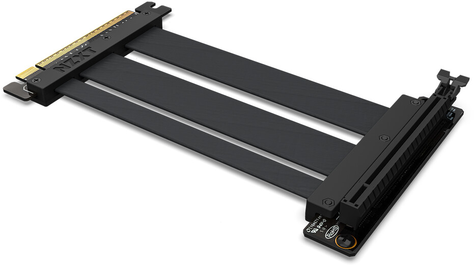 Photos - Cable (video, audio, USB) NZXT PCIe Riser Cable  (AB-RC200-B1)