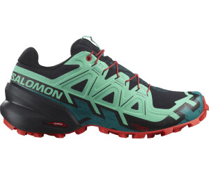 Salomon Speedcross 6 Women black biscay green fiery red a 76 41