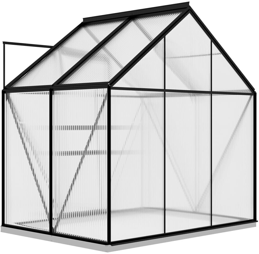vidaXL Serre de jardin 190 x 130 x 202 cm 2,47 m² (312065)
