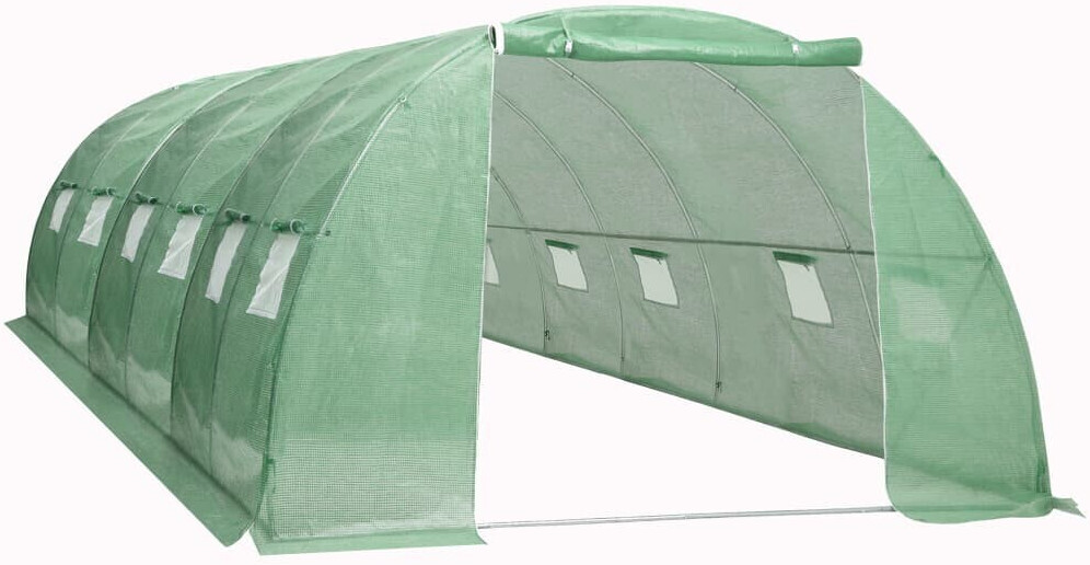 vidaXL Serre de tunnel 600 x 400 x 200 cm 24 m² (48161)