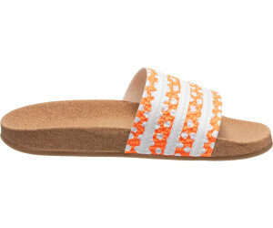 Adidas cork slides womens discount