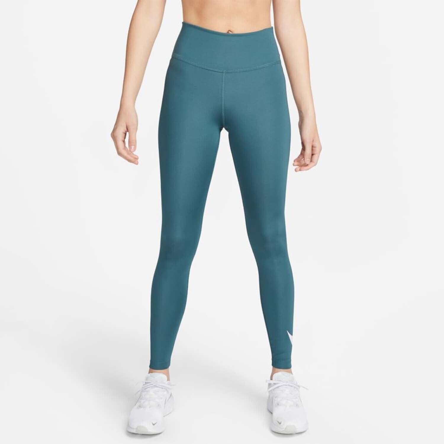 Buy Nike Dri-FIT Swoosh Run 7/8-Running Leggings Women (DM7767) ash  green/reflective silver/white from £49.95 (Today) – Best Deals on