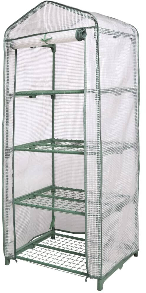 vidaXL Serre de jardin 69 x 49 x 160 cm (428496)