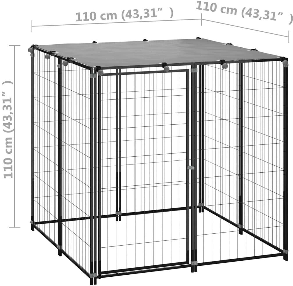 vidaXL Chenil 150781 vidaXL Chenil 150781