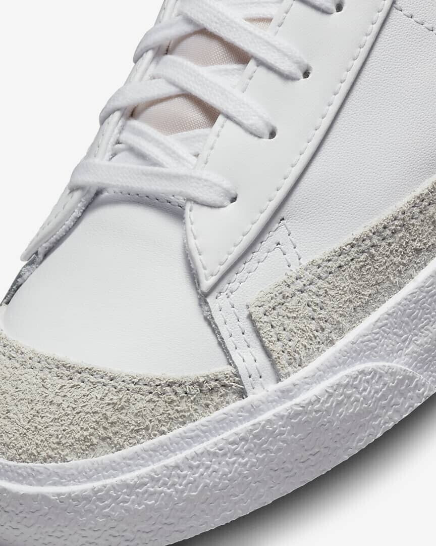 Nike Blazer Mid 77 Vintage white coconut milk white picante red ab 87 92 Preisvergleich bei idealo