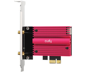 Carte réseau Cudy WE3000S AX5400 Wi-Fi tri-bande 6E PCI Express