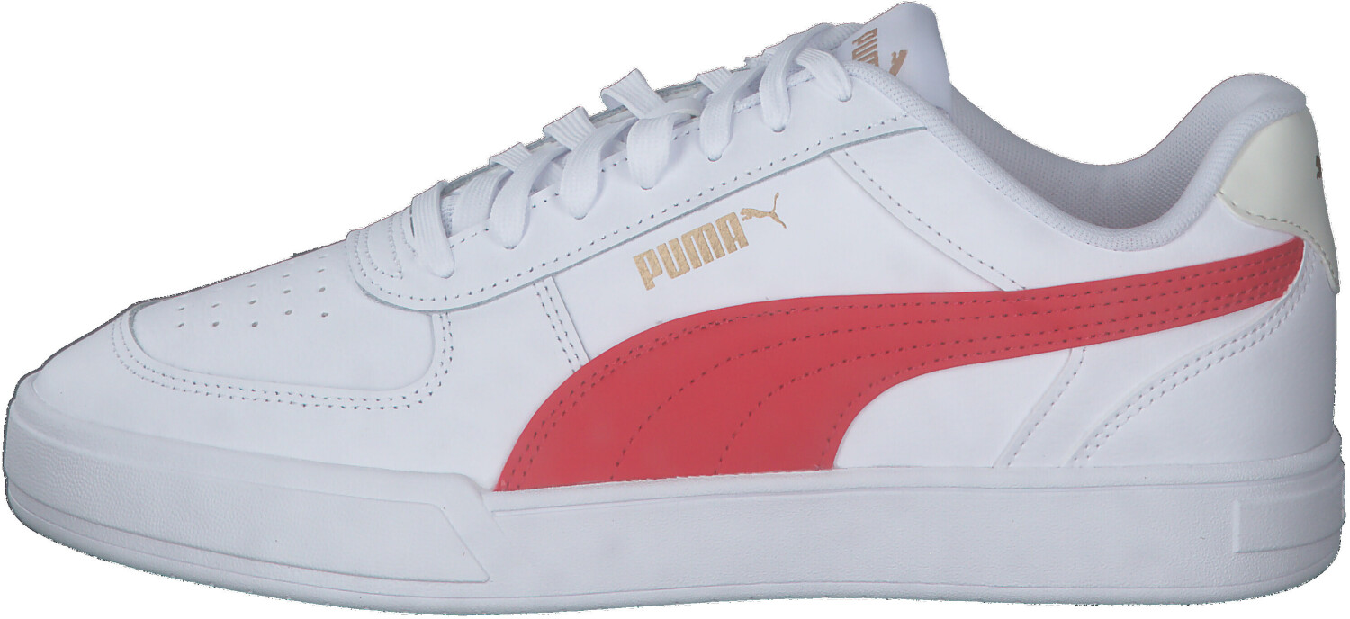 All red puma sneakers store