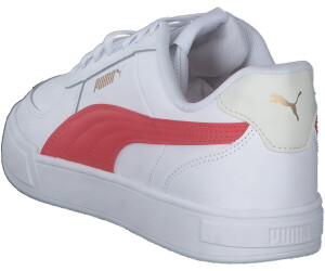 White and top red pumas