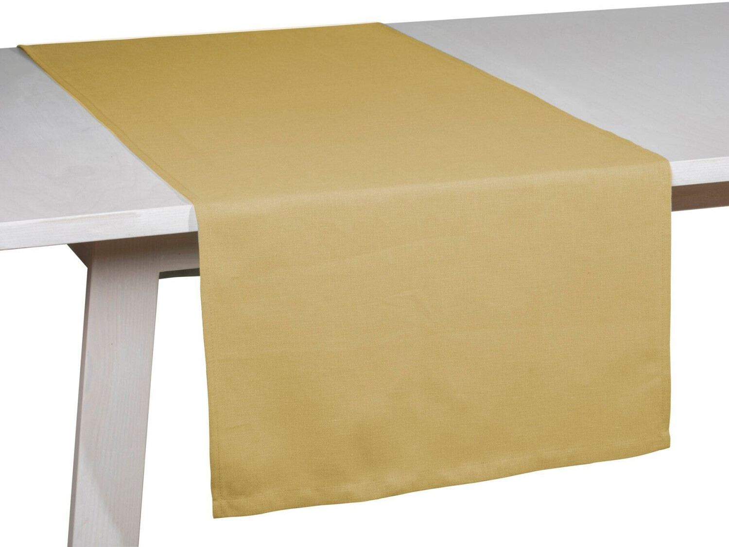 bei € Textil Preisvergleich Leinen - | Pure Tischläufer 43,96 Senfgelb 50x150cm ab Pichler