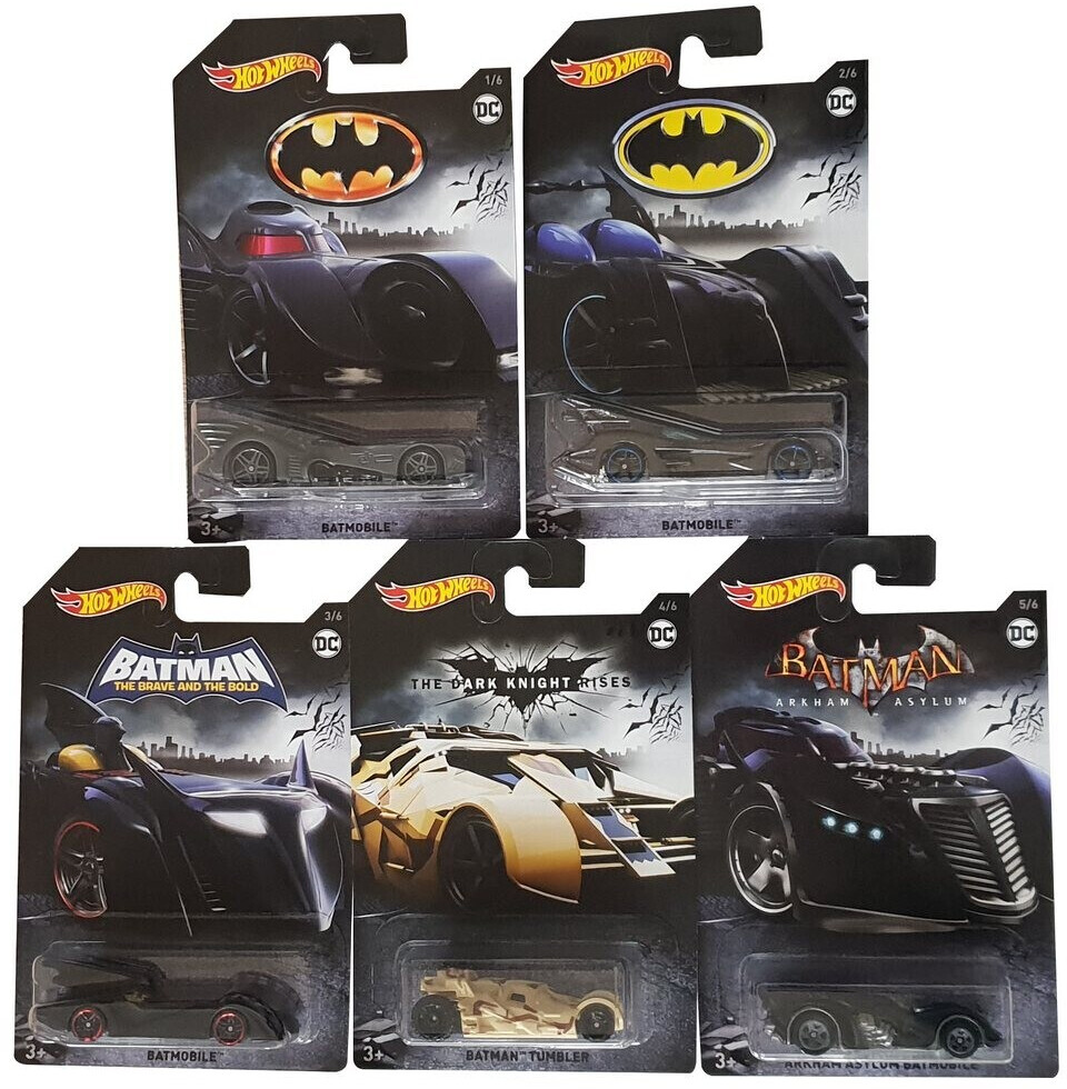 Hot Wheels Batman Batmobile Set 5-tlg. ab 29,95 € | Preisvergleich