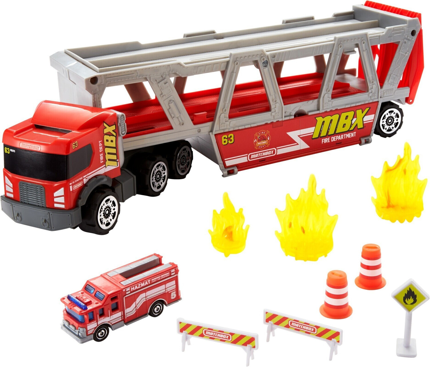 Matchbox Fire Rescue Hauler SIOC au meilleur prix sur idealo
