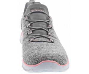 Buy Skechers Summits Quick Getaway 12983 grey light pink from 50.33 Today Best Deals on idealo