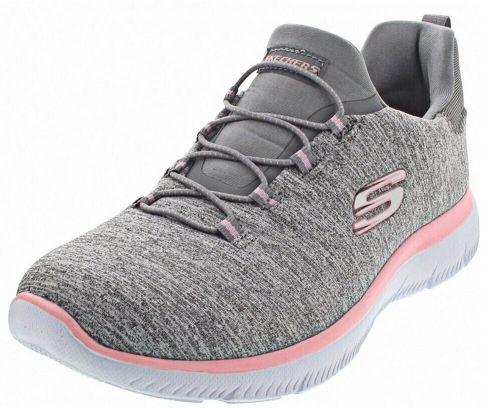 Buy Skechers Summits Quick Getaway 12983 grey light pink from 50.33 Today Best Deals on idealo
