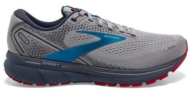 Brooks Ghost 14 Men grey/blue/red