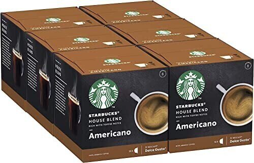 Starbucks Nespresso House Blend Medium Roast (6x12 Pods)
