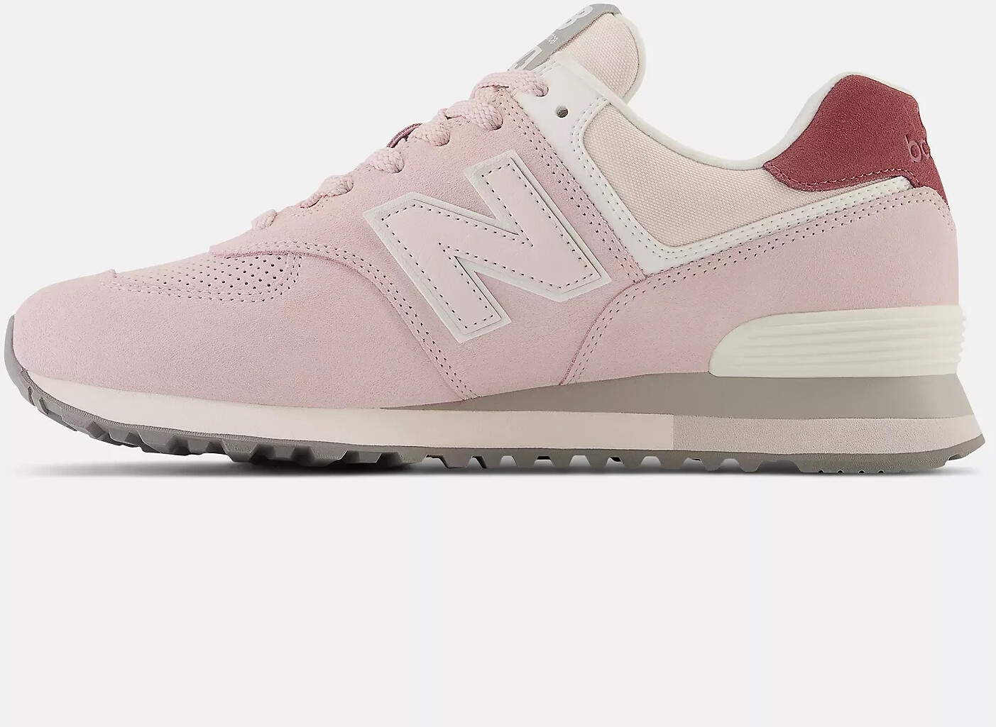 New balance 574 gris con rosa new arrivals