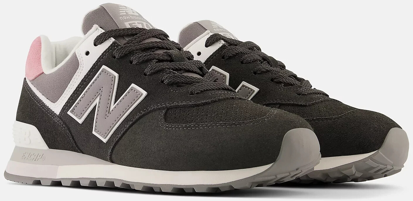 New balance 574 black 2025 and pink