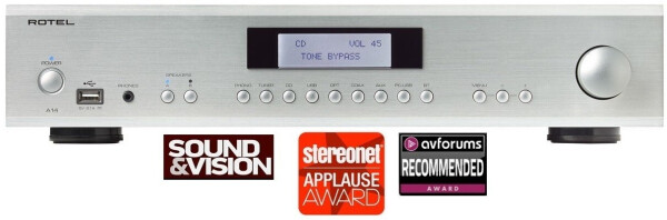 Rotel A14 MkII silber, Bild 7