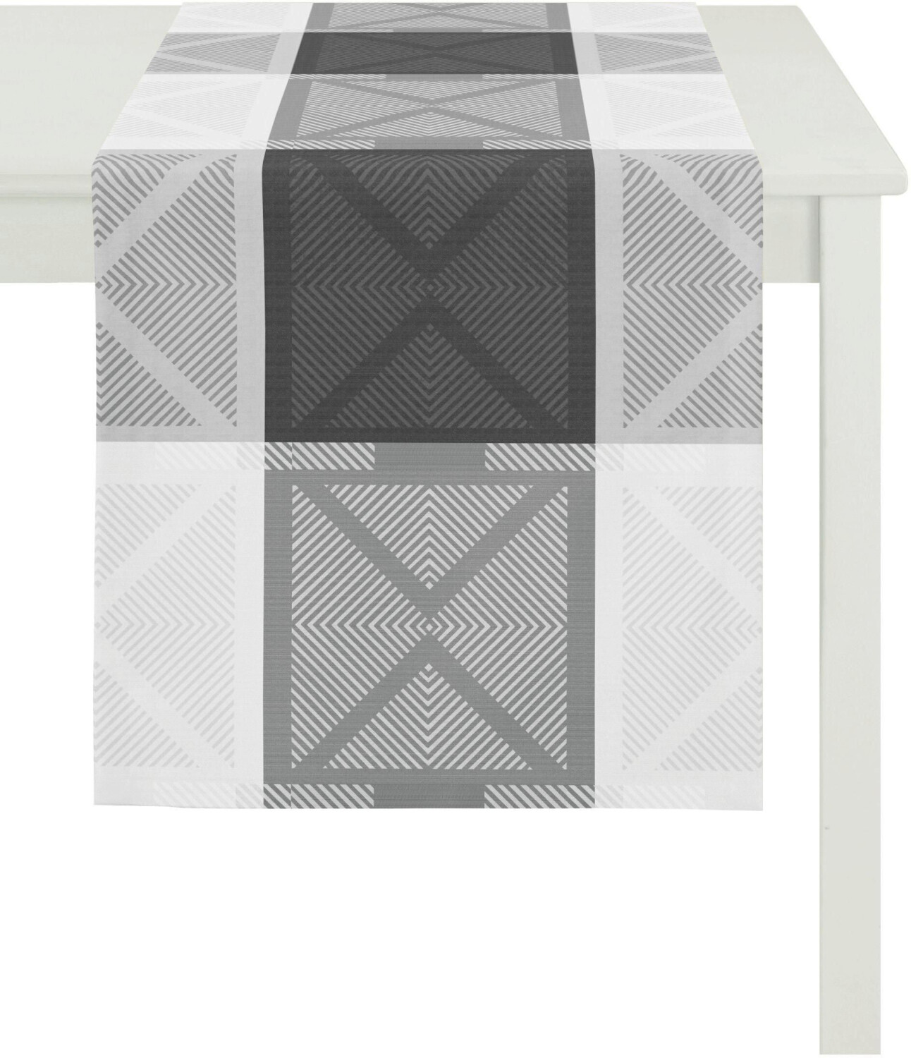 Apelt Loft Style Verona - anthrazit/weiß 44x140 € Tischläufer bei Preisvergleich | - cm ab 18,50