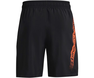All black under online armour shorts