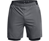 Pantalones cortos Under Armour Vanish Woven Negro 2 en 1 para hombre