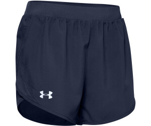 Under armour navy shorts womens deals